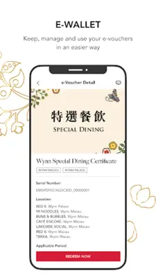 Wynn Rewards android App screenshot 0