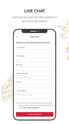 Wynn Rewards android App screenshot 1